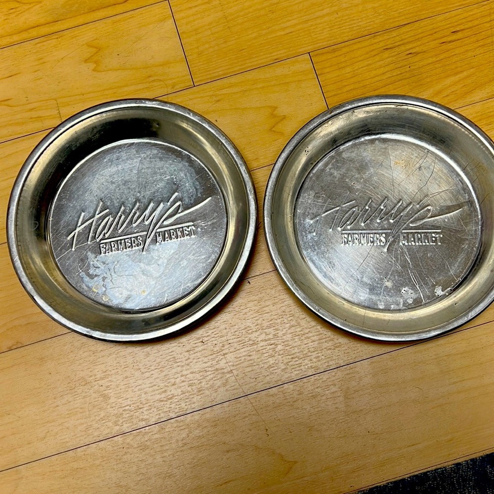 Vintage Harry’s Farmers Market Pie Pan